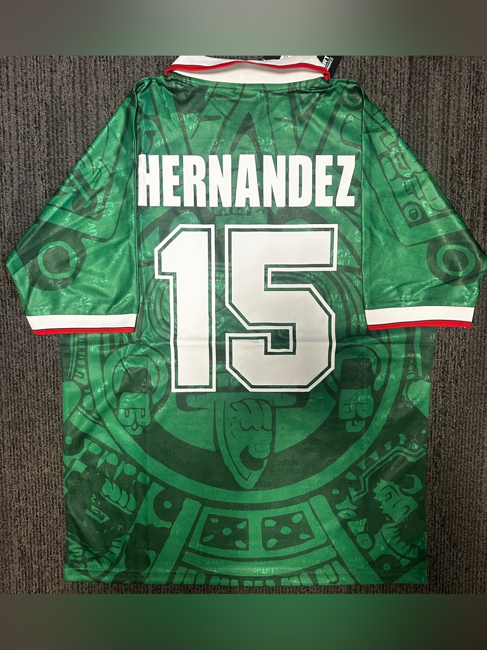 #15 HERNANDEZ Mexico 1998 Home | World Cup | Size Large